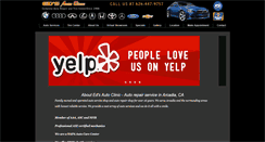 Desktop Screenshot of edsautoclinic.com